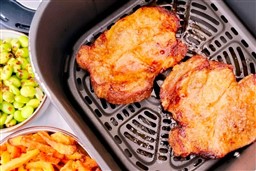 Cách nướng thịt bằng nồi chiên không dầu thơm lừng, không bị khô